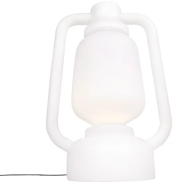 Stojaca lampa biela 110 cm IP44 - Storm Extra Large