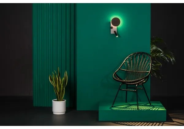 FARO 20066 - LED Stmievateľná nástenná lampička KLEE LED/10W/230V + LED/3W ľavá