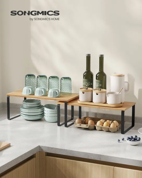 Set 4 kuchynských políc KCS210B01