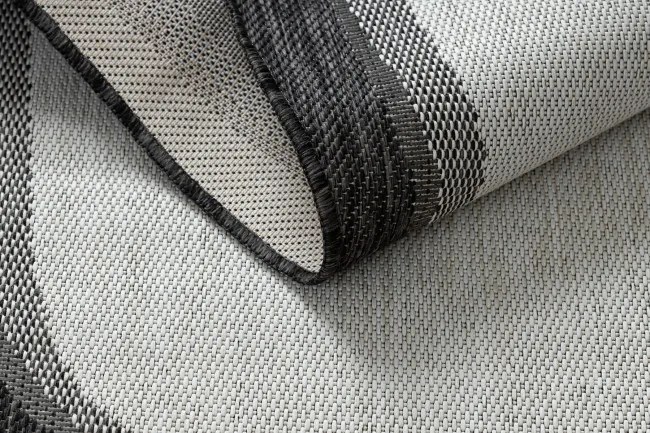 Koberec ORGANIC 2123 / krémový / čierny / naturálny