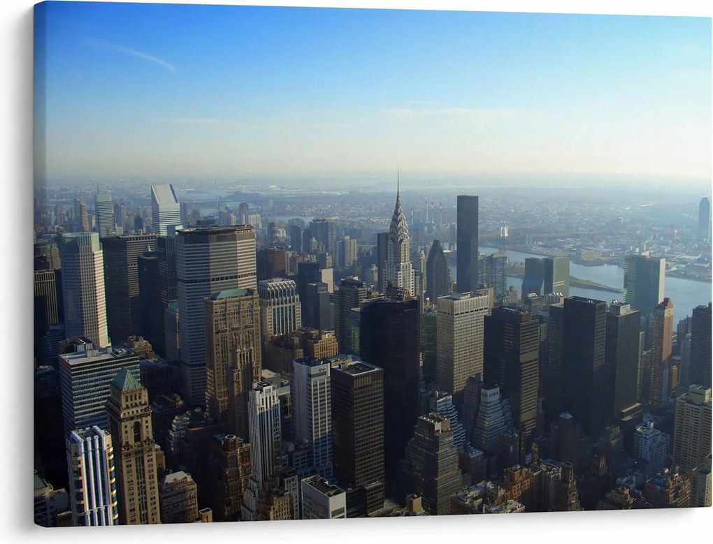 Obraz - Manhatten vo dne (70x50 cm)