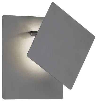 Wofi 4048-102Q - LED Nástenné svietidlo BAYONNE LED/6,5W/230V antracit