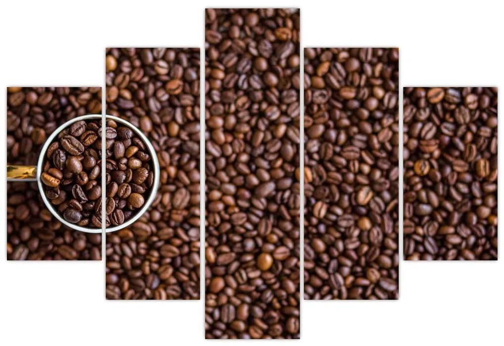 Obraz - kávové zrná (150x105 cm)