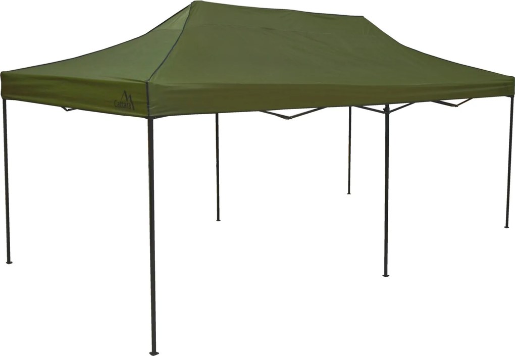 CATTARA Párty stan s nožnicovou konštrukciou 3x6 m, zelený, WATERPROOF