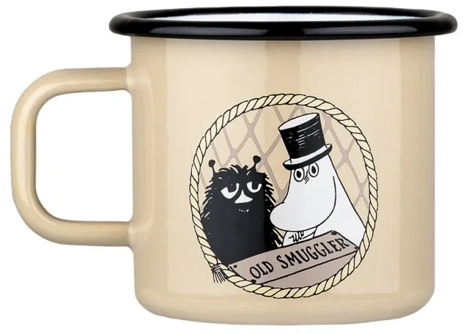 Hrnček Moomin The Adventurer 0,37l, smalt / béžový