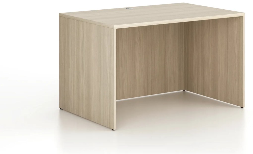 Kancelársky písací stôl FRAME, 120x80 cm, dub prírodný