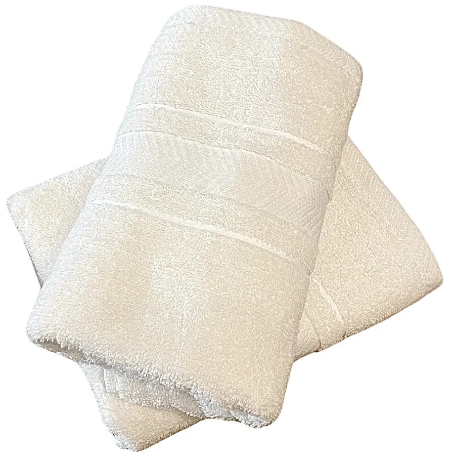 Froté uterák deluxe Monako kremový 50x90cm TiaHome