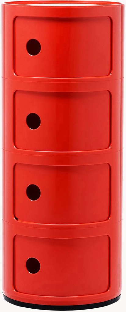 Dizajnová skrinka Componibili, 4 moduly, V 77 cm