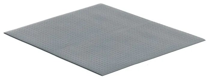 Pracovná rohož MARVELL, šírka 1220 mm, vlastná dĺžka, šedá