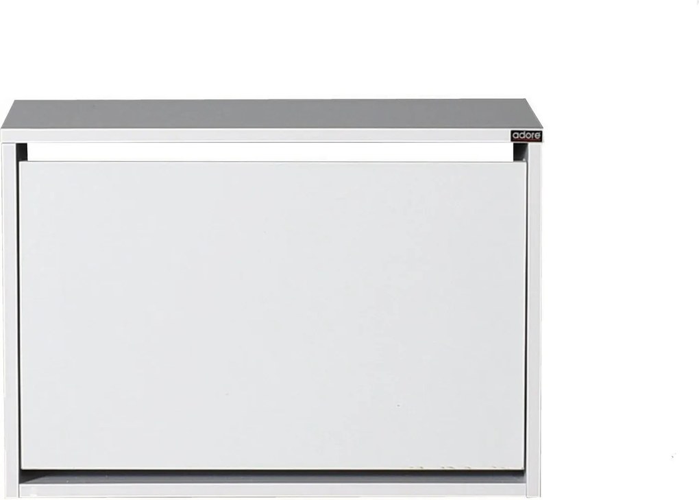 Botník (skrinka na topánky) Tosina 1 (biela). Akcia -13%. Vlastná spoľahlivá doprava až k Vám domov. 1094526