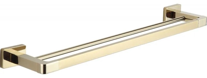 Mexen príslušenstvo, ASIS kúpeľkový držiak na uteráky, zlatá, 7017625-50