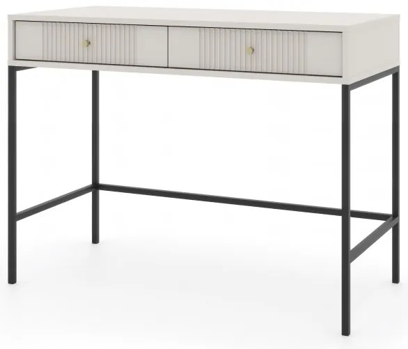 Toaletný stolík Isae 42 (kašmír + čierna). Akcia -37%. Vlastná spoľahlivá doprava až k Vám domov. 1125210