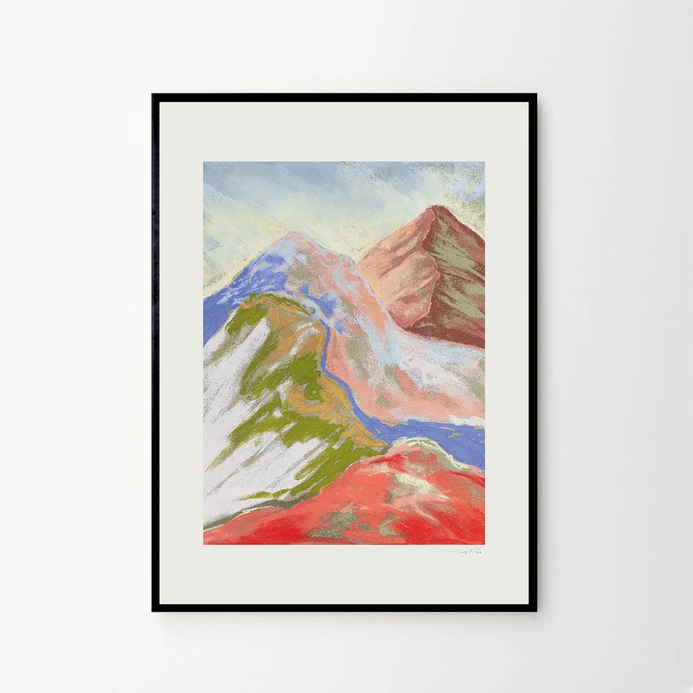 Moikka Plagát Cuillin Ridge II by Mandy Maria 50x70