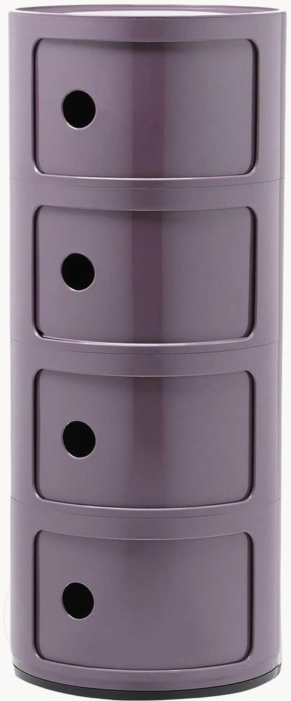Dizajnová skrinka Componibili, 4 moduly, V 77 cm