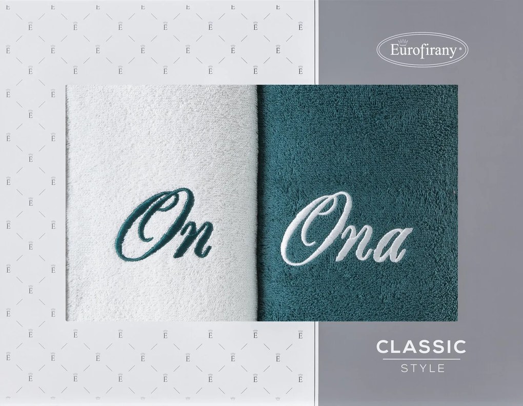 BAVLNENÝ UTERÁK ONA/ON SADA 2KS 70X140 CM VIACFAREBNÁ