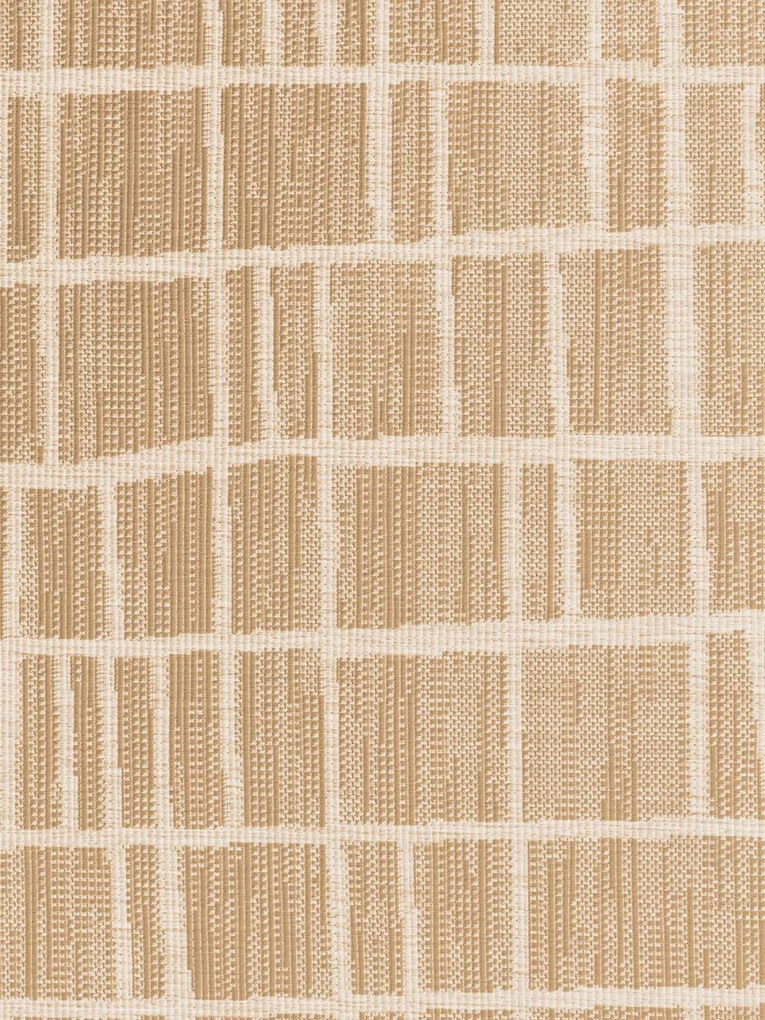 Ted Baker, Kusový koberec Ted Baker Haringey 106388 Natural White kruh, 200x200, béžová, chodba / predsieň