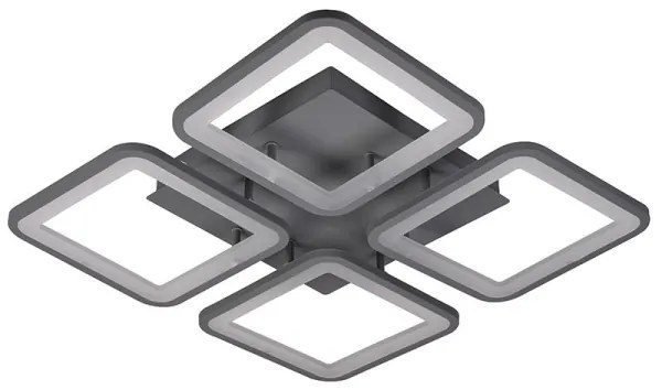 Brilagi - LED Stmievateľný prisadený luster SQUARED LED/85W/230V 3000-6500K + DO