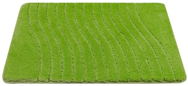 Kúpeľňový koberček Sara Green svetlozelený, vlny