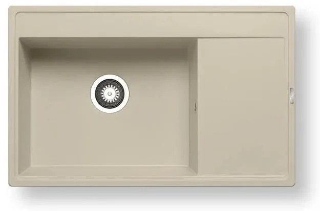 Pyramis 70074201 - Kuchynský drez CAMEA 79x50 cm granit/béžová