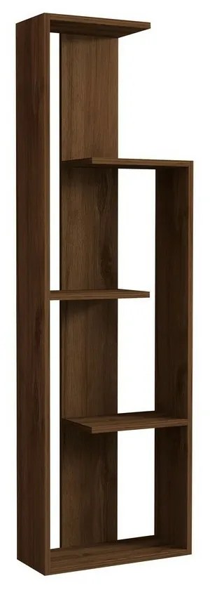 Knižnica Wand Walnut