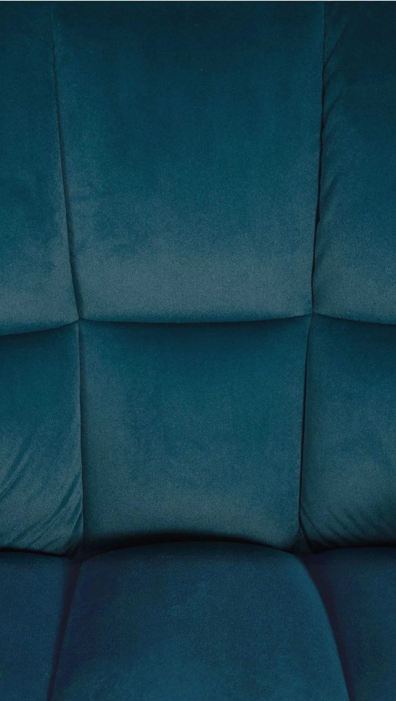 Barová stolička Damaso E - zamat, nerez rám - Zelená