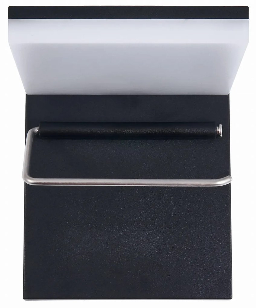 BERGE LED držiak na toaletný papier s USB 5W - neutrálna biela