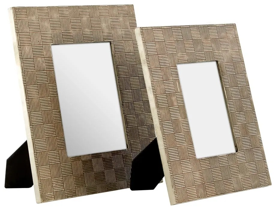 Drevený rámček v zlatej farbe 23x28 cm Bowerbird – Premier Housewares