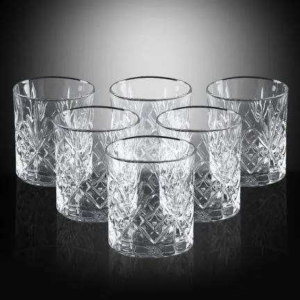 RCR MELODIA POHÁR NA WHISKY 340ML SADA 6 KS