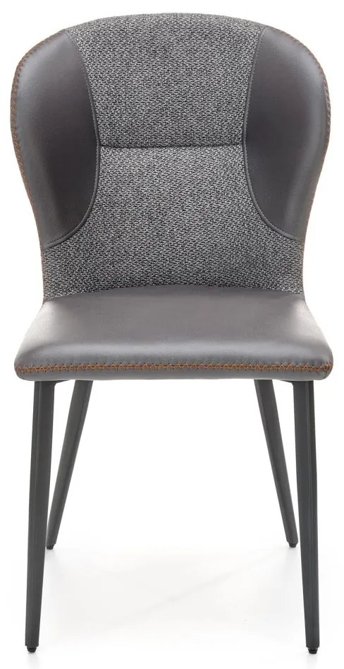 Jedálenská stolička K466 sivá