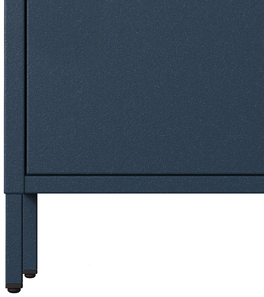 Komoda CARLA, 800 x 1015 x 400 mm, Modern: tmavomodrá farba