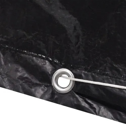 vidaXL Obal na lehátko s 8 očkami 218x77x55 cm-