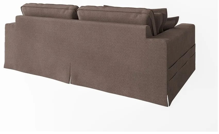 Hnedá pohovka 236 cm Nora – Ropez