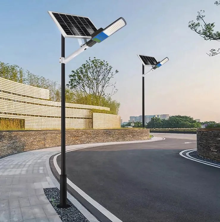 BERGE LED solárna pouličná lampa 60W CASABLANCA