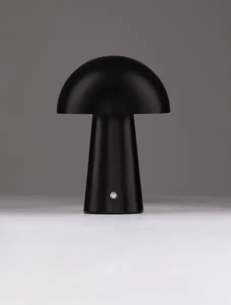 Dizajnová stojaca lampa Ande Čierna