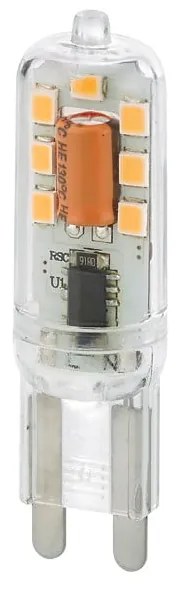 Teplá LED žiarovka G9, 2 W Stiftsockel - Trio