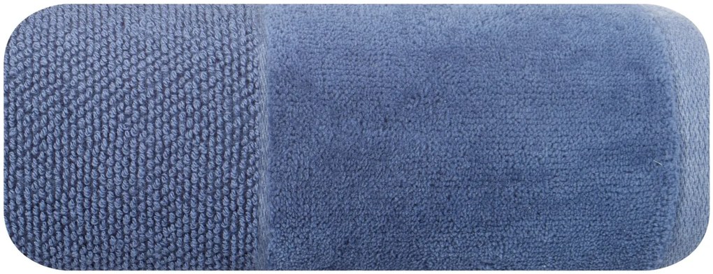 BAVLNENÝ UTERÁK LUCY7 70X140 CM MODRÁ