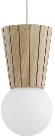 Argon 8951 - Kúpeľňový závesný luster na lanku VOLANTE 1xG9/6W/230V IP44 béžová