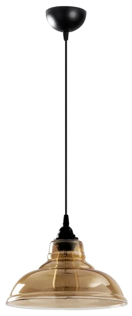 Závesné svietidlo Dilberay VI čierne