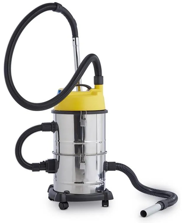 Klarstein Reinraum 3-in-1, priemyselný vysávač, 1800 W, 30 l, ušľachtilá oceľ