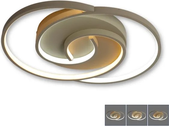BRILAGI - LED stmievateľné stropné svietidlo VELO LED/70W/230V 38x47,8 cm béžové + DO