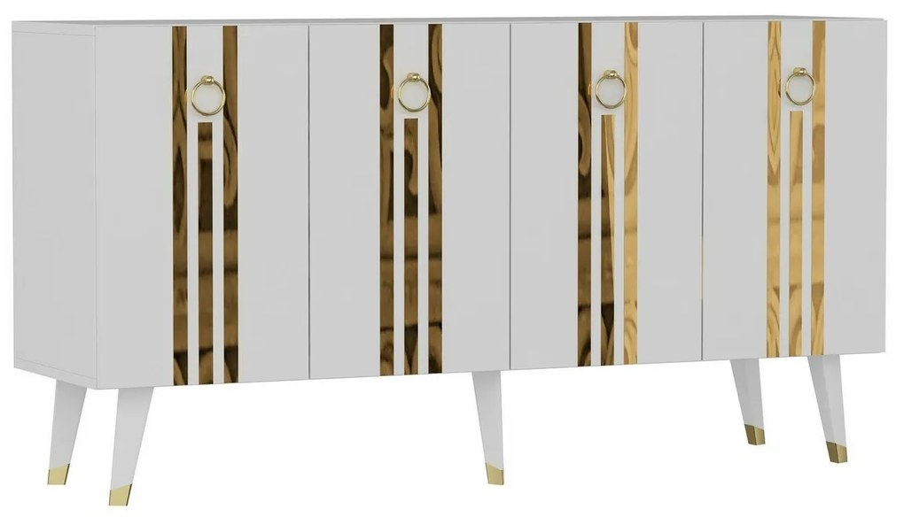 Skrinka Isil White and Gold