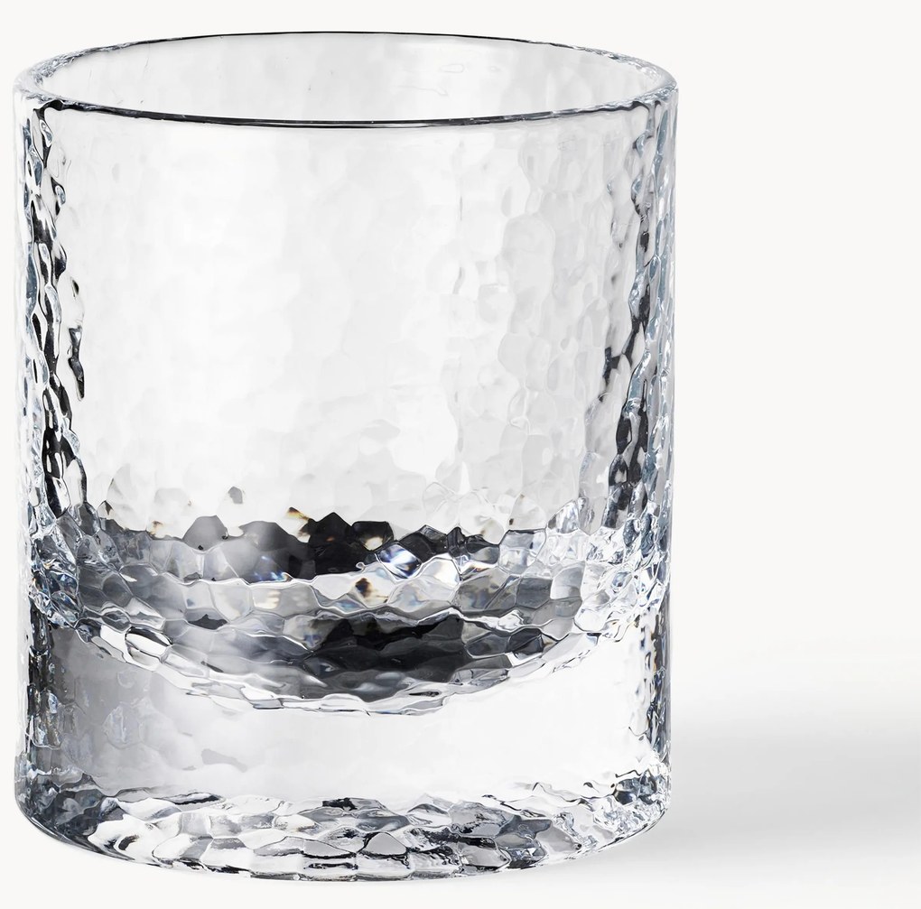 Pohár na vodu so štruktúrovaným povrchom Forma, 2 ks