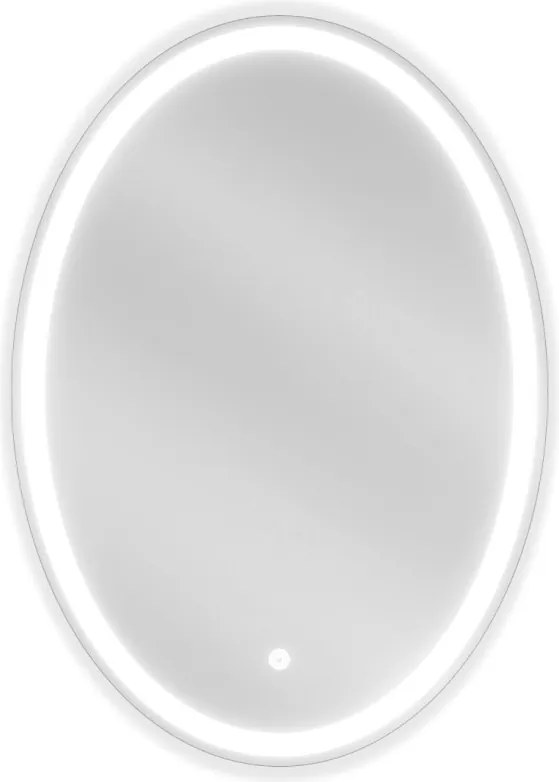Mexen Elz zrkadlo do kúpeľne s podsvietením 50 x 70 cm, LED 6000K, proti zahmlievaniu - 9802-050-070-611-00