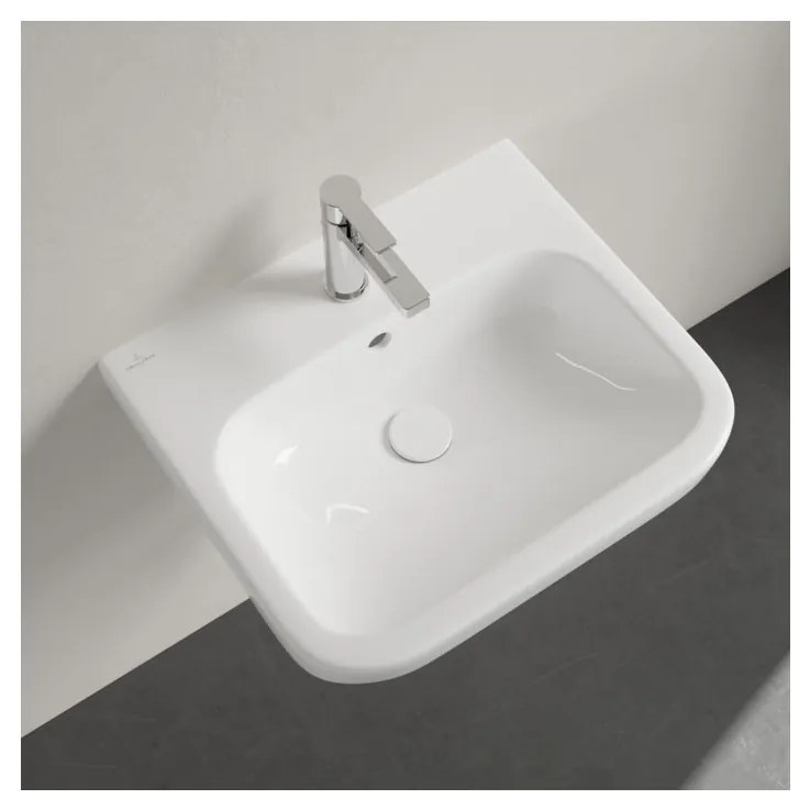 Villeroy & Boch ARCHITECTURA - Umývadlo, 550x470x180 mm, s prepadom, biela alpin 41885501