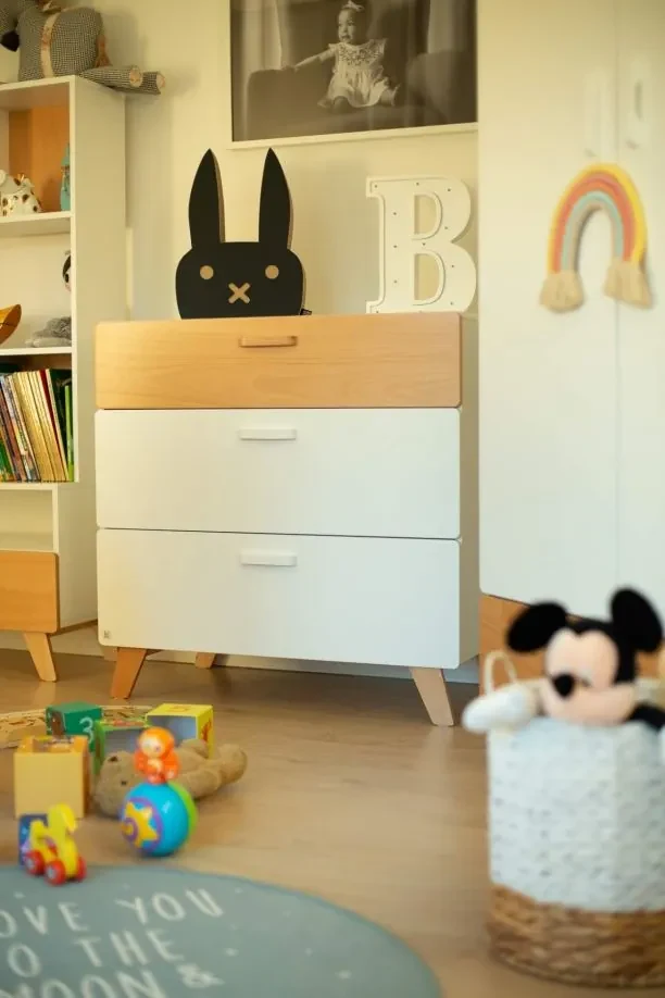 Bellamy Biela detská komoda Hoppa