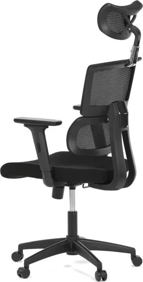 Kancelárska stolička čierna KA-B1025 BK