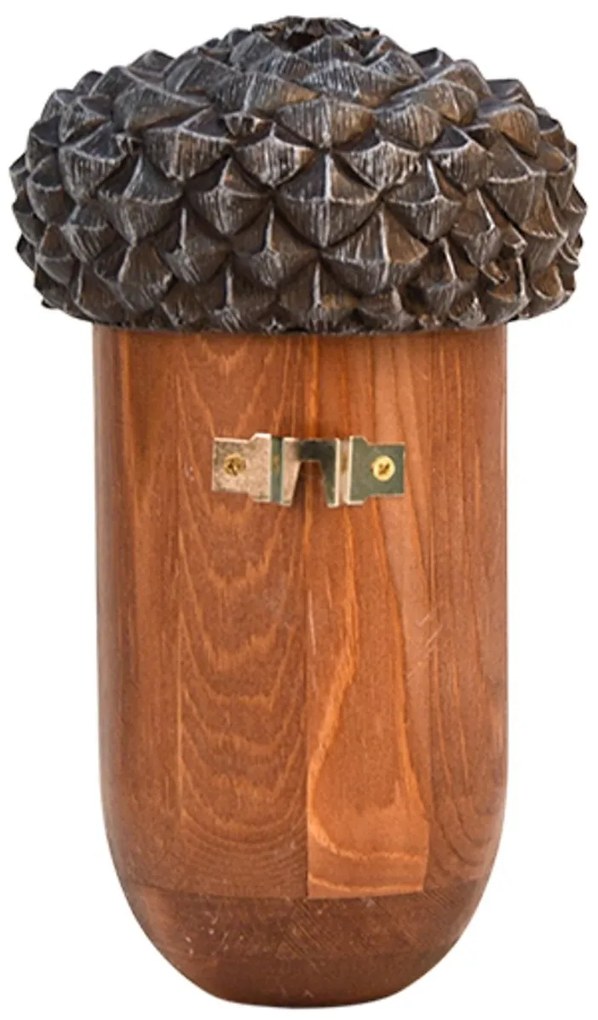 Vtáčia búdka Wooden, 25,5x14 cm, drevo, hnedá