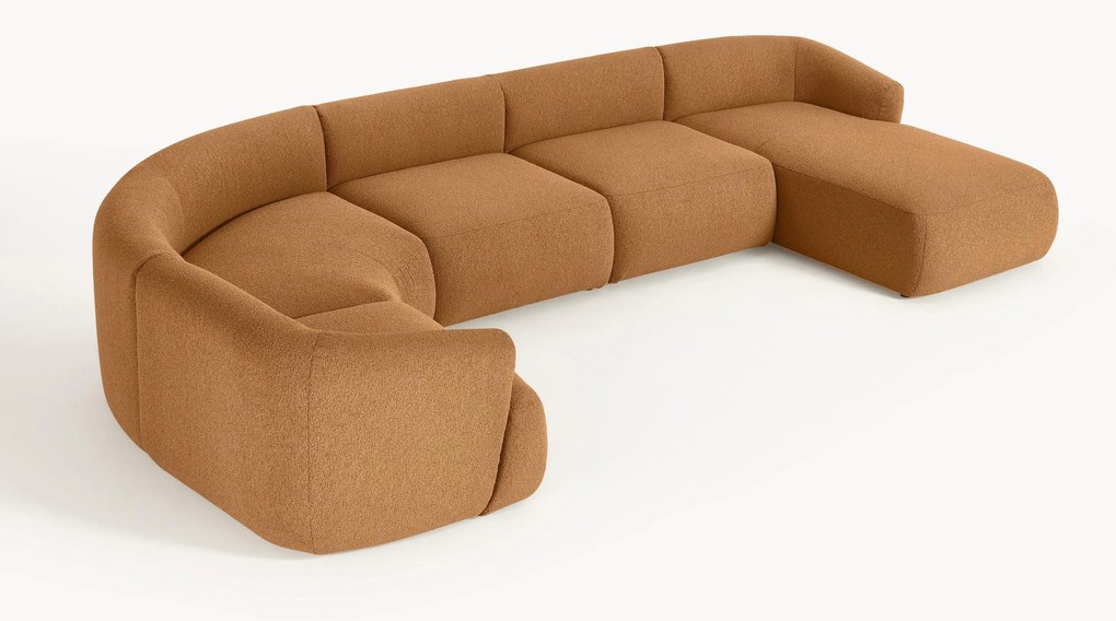 Modulárna buklé sedacia'súprava Sofia