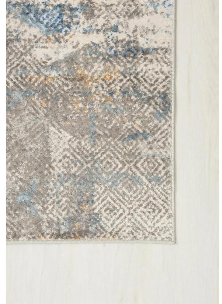 *Kusový koberec Victor krémovo modrý 200x300cm