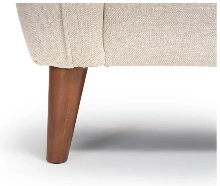 Béžová rohová pohovka (pravý roh) Paris - Scandic